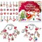 2023 Christmas Charm Bracelet Advent Calendar for Girls 24-Day Christmas Countdown Calendar Jewelry Making Kit DIY Charm Bracelet Making Kit is a great gift for kids, teens, and women.